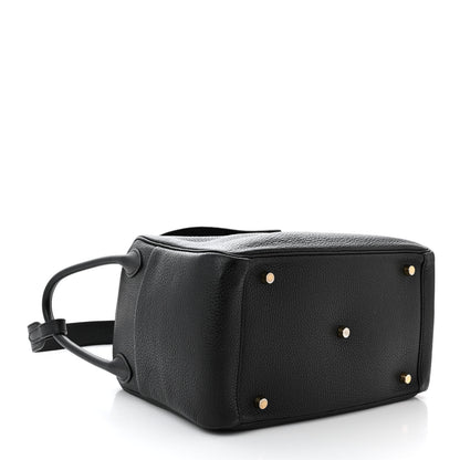 Hermes Taurillon Clemence Lindy 30 Black 4 of 10