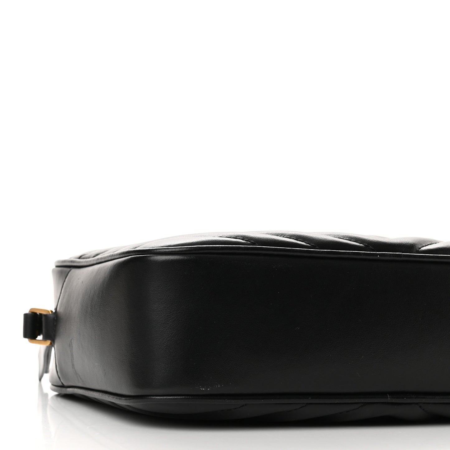 Calfskin Matelasse Monogram Lou Camera Bag Black