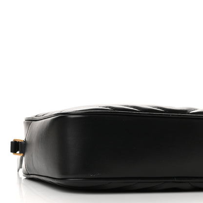 Saint Laurent Calfskin Matelasse Monogram Lou Camera Bag Black 9 of 11