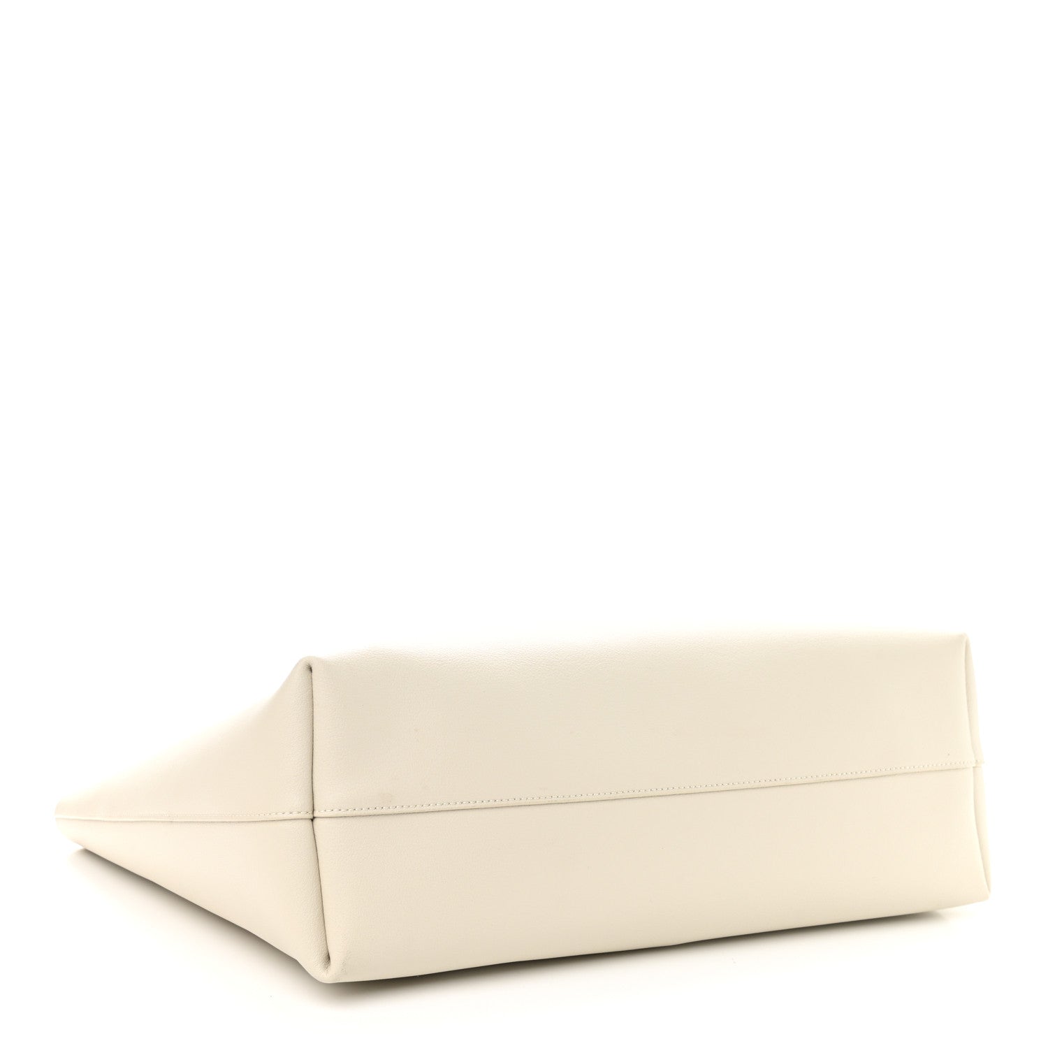 Saint Laurent Calfskin Large Shopping Tote Porcellana 5 of 12