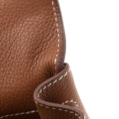 Hermes Barenia Faubourg Kelly Retourne 32 Fauve 12 of 12