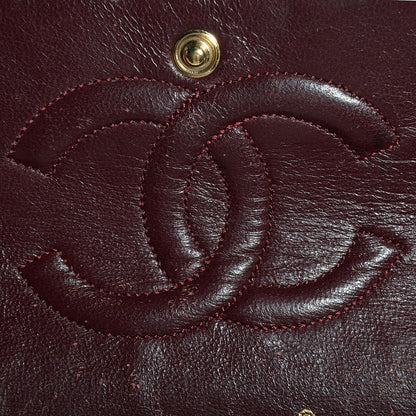 Chanel Lambskin Medium Double Flap Navy Blue 7 of 9