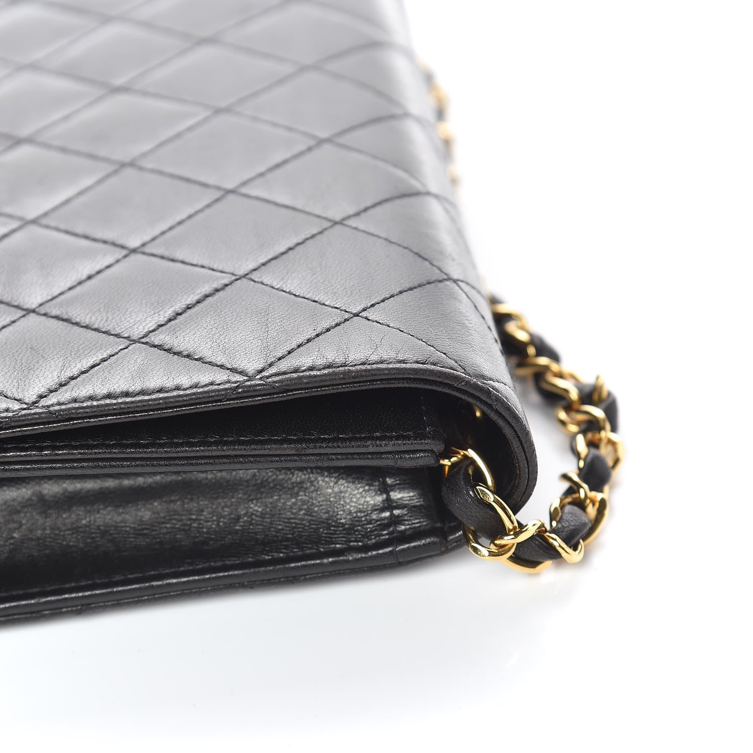 Chanel Lambskin Quilted Small Single Flap Black 19 of 20