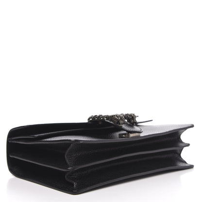 Gucci Pebbled Calfskin Small Dionysus Shoulder Bag Black 4 of 11