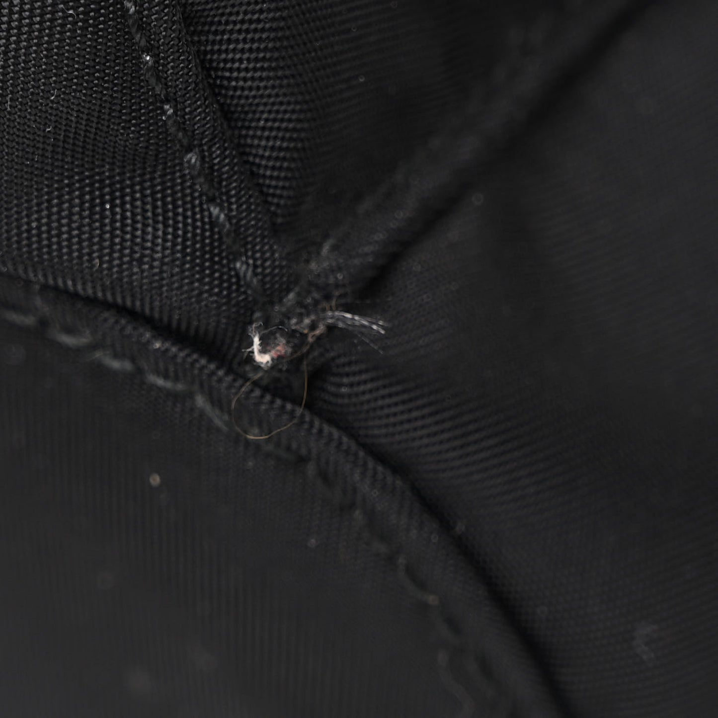 Tessuto Nylon Saffiano Medium Backpack Black