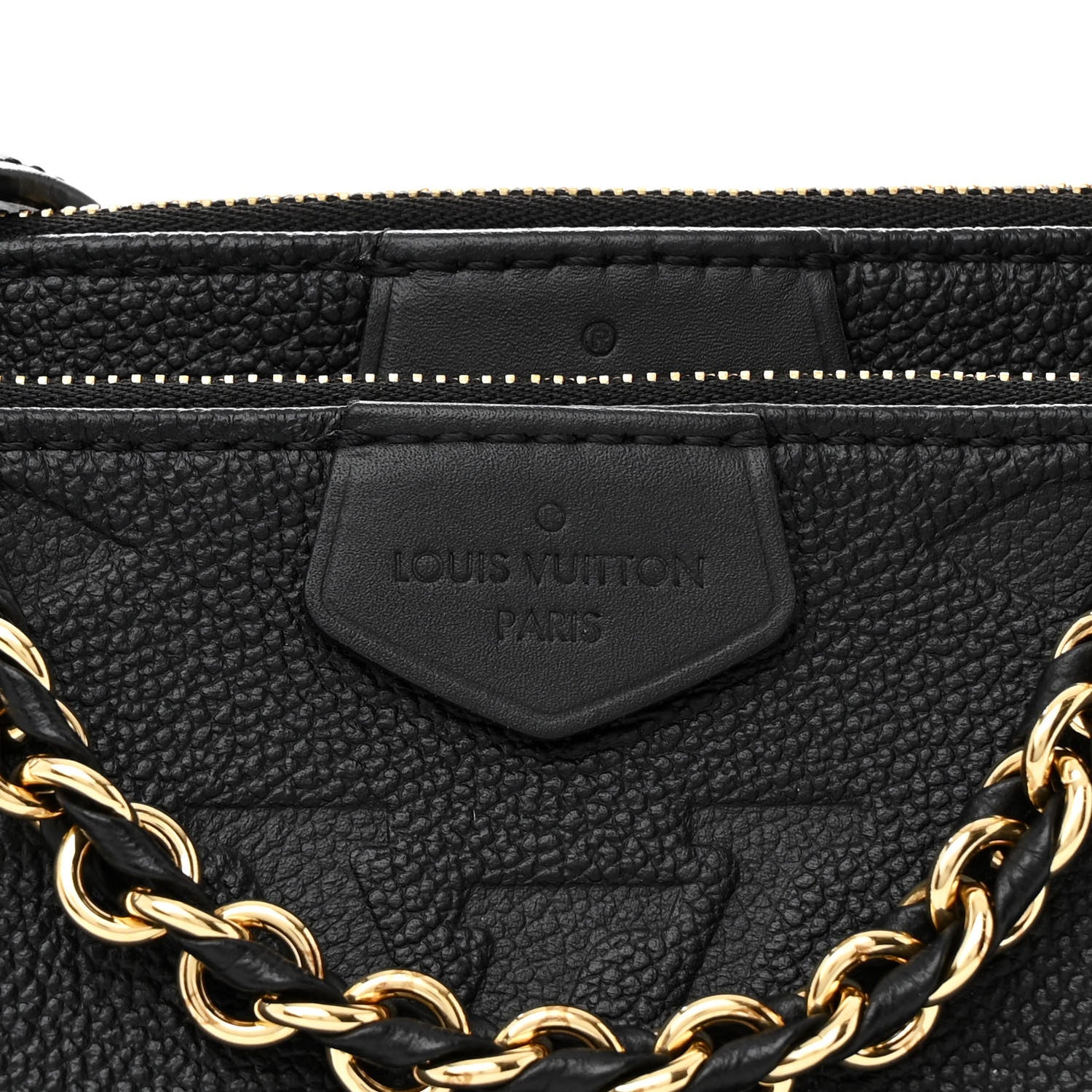 Louis Vuitton Empreinte Monogram Giant Multi Pochette Accessories Black 8 of 11