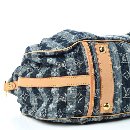 Louis Vuitton Denim Raye Cabas GM 5 of 12