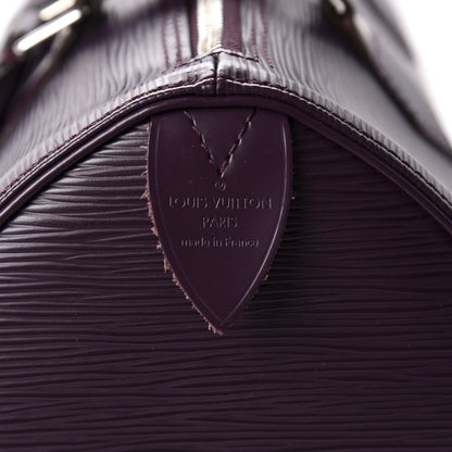 Louis Vuitton Epi Speedy 25 Cassis 8 of 10