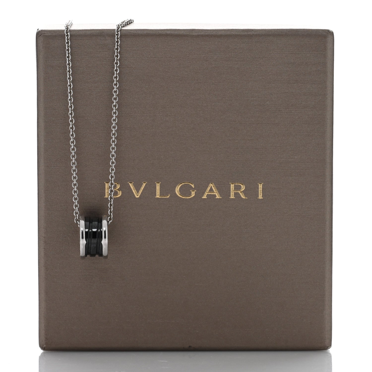 Bulgari Sterling Silver Ceramic Save The Children Pendant Necklace 5 of 5