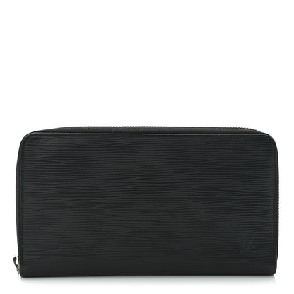 Louis Vuitton Epi Zippy Organizer Wallet Black 1 of 10