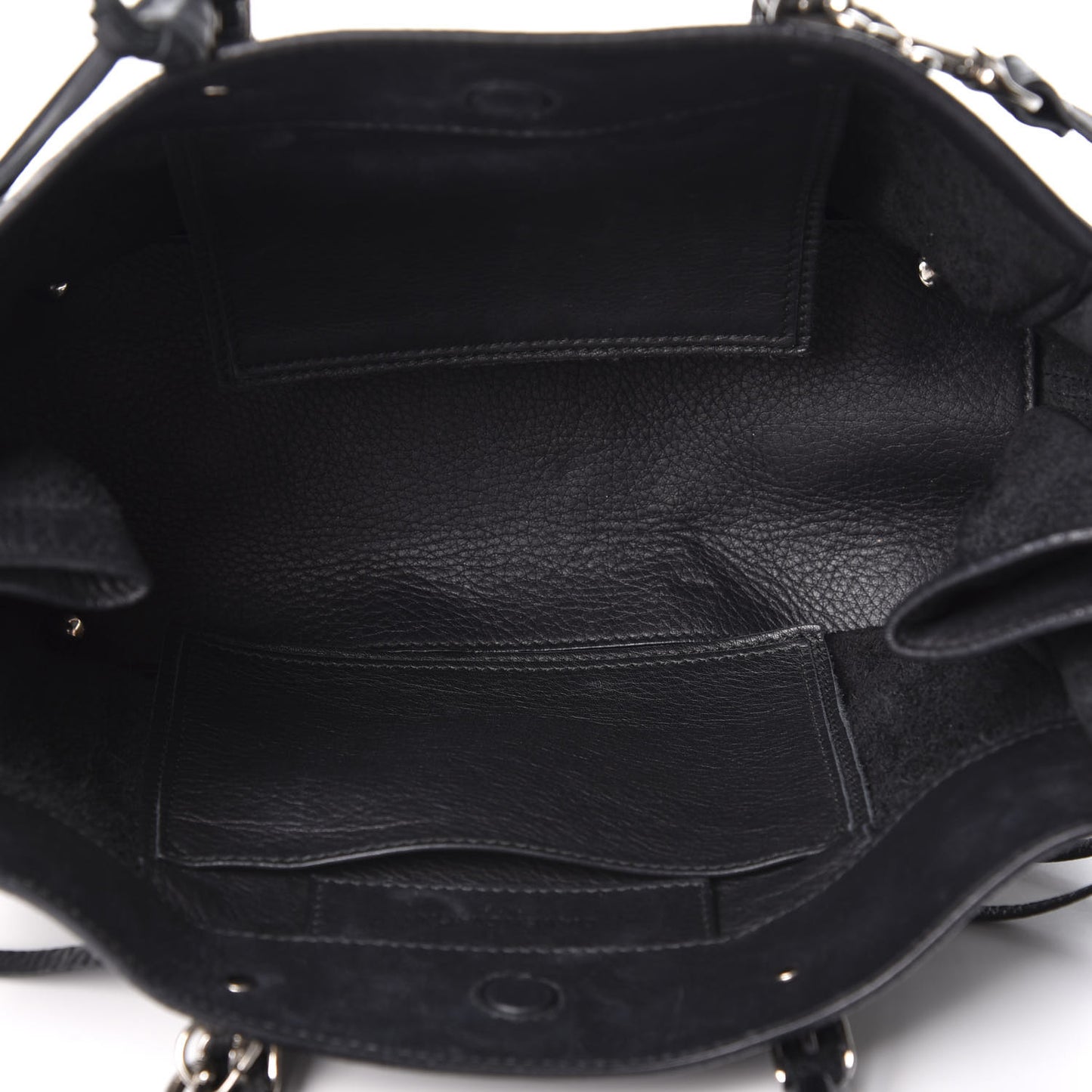 Veau Papier A6 Zip Around Tote Black