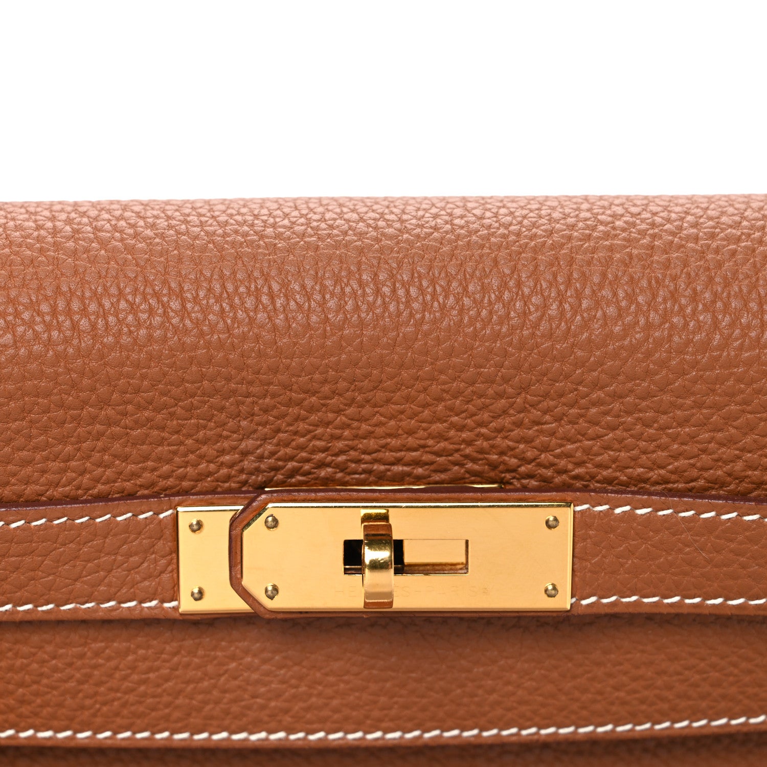 Hermes Togo Kelly Retourne 32 Gold 8 of 11