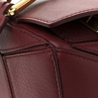 Loewe Calfskin Small Puzzle Bag Wild Berry 12 of 14