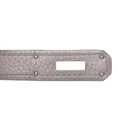 Hermes Togo Kelly Retourne 28 Etain 20 of 38
