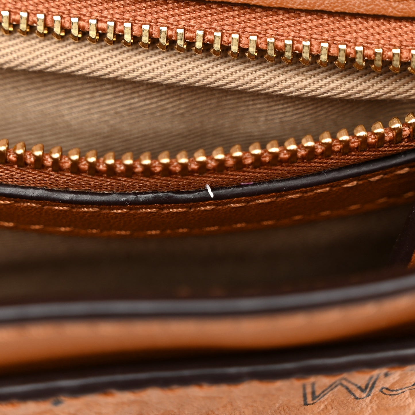 Visetos Millie Wallet On Chain Cognac