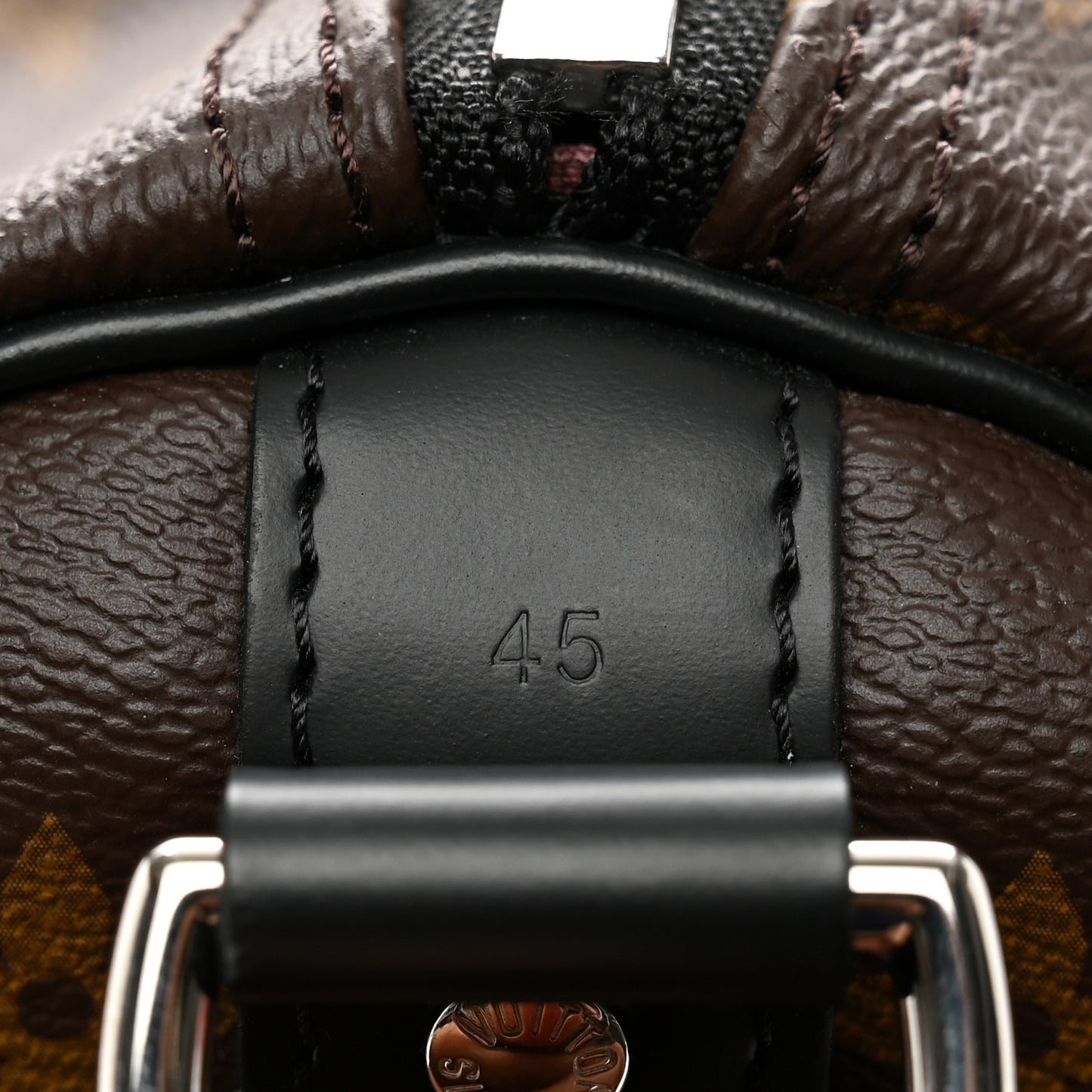 Monogram Macassar Keepall Bandouliere 45
