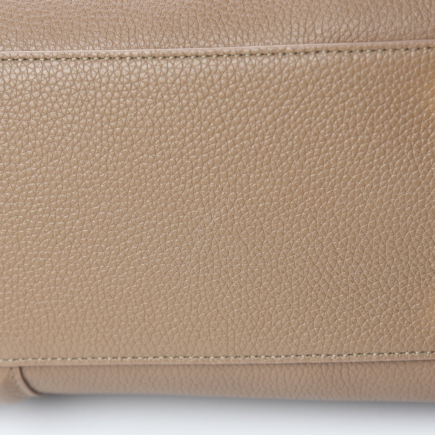 Celine Grained Calfskin Classique 16 Top Handle Bag Beige 16 of 16