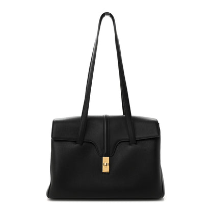 Celine Supple Grained Calfskin Medium Soft 16 Bag Black 1 of 12