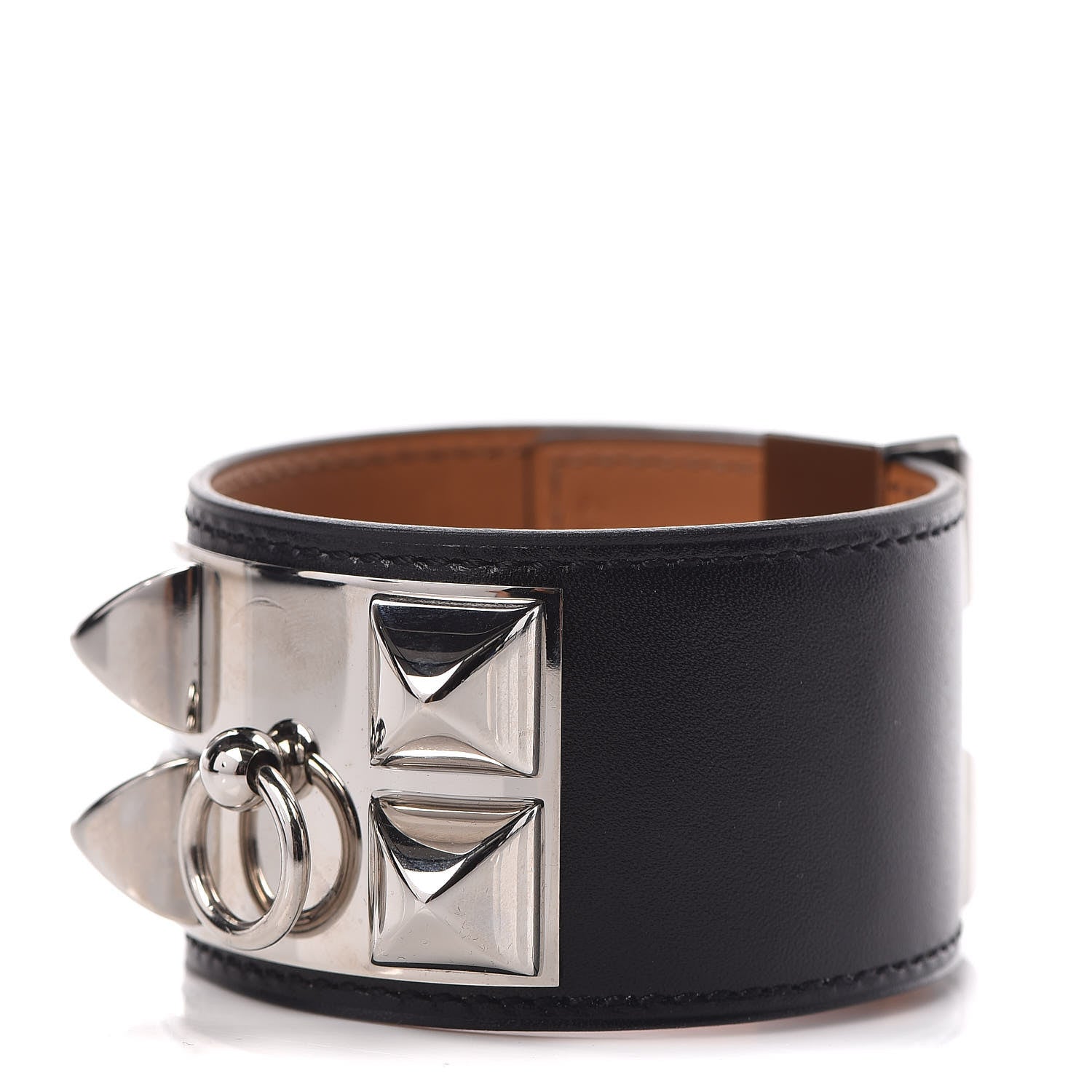 Hermes Box Collier de Chien CDC Bracelet L Black 1 of 7