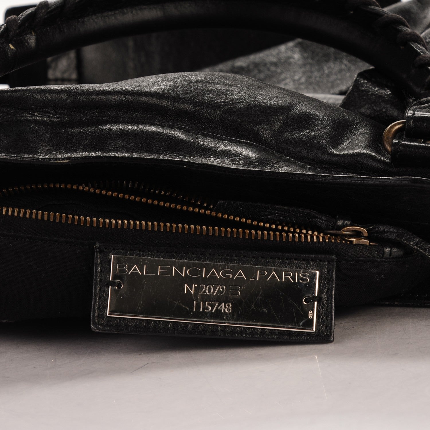 Balenciaga Chevre Classic Hardware City Black 5 of 7