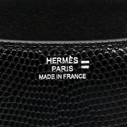 Hermes Lizard Constance 18 Black 7 of 12