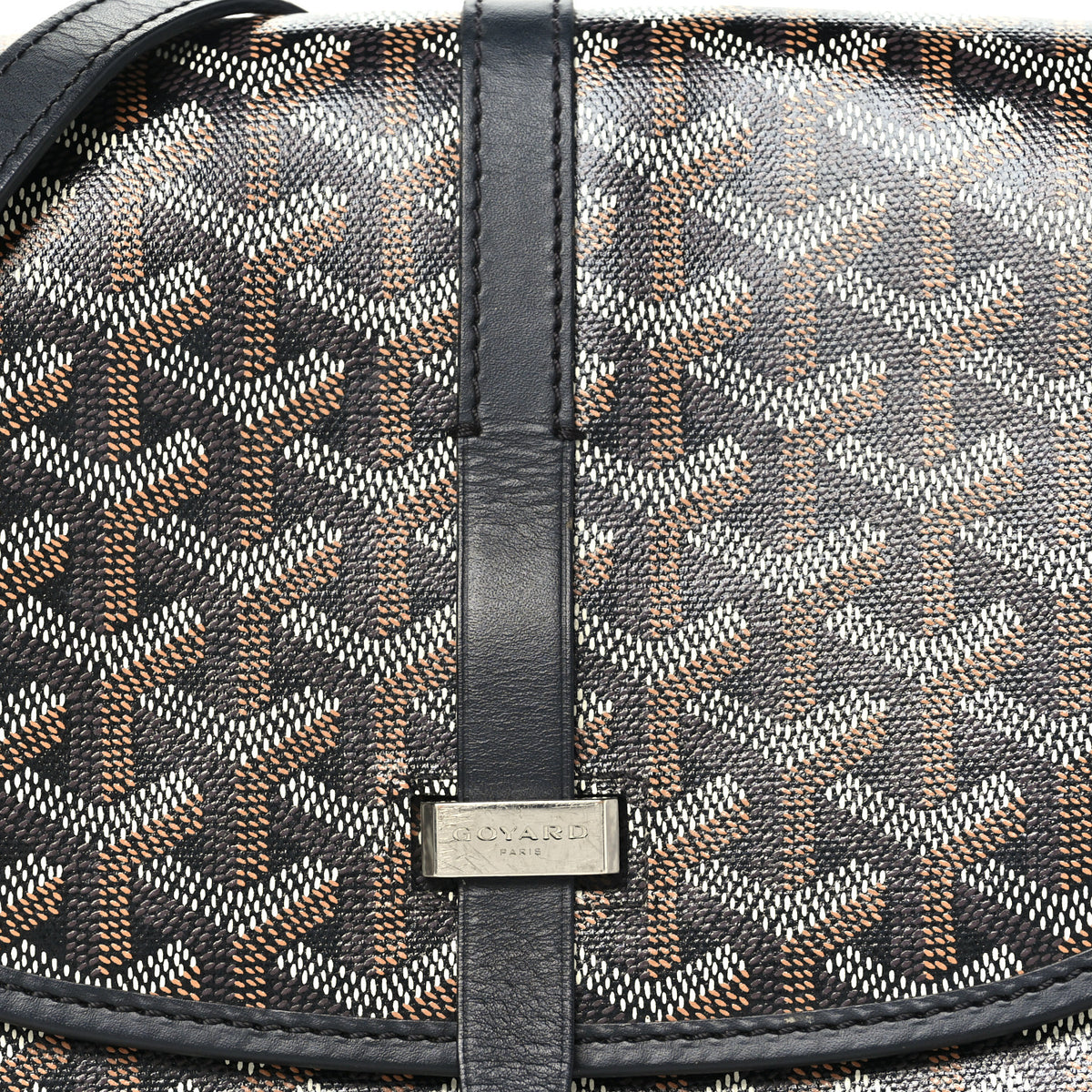 Goyardine Belvedere II PM Messenger Bag Black