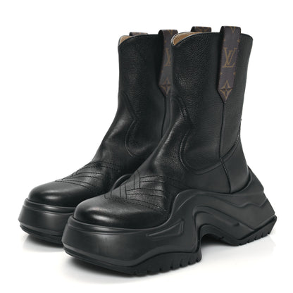 Louis Vuitton Monogram LV Archlight 2.0 Platform Ankle Boots 39 Black 3 of 10