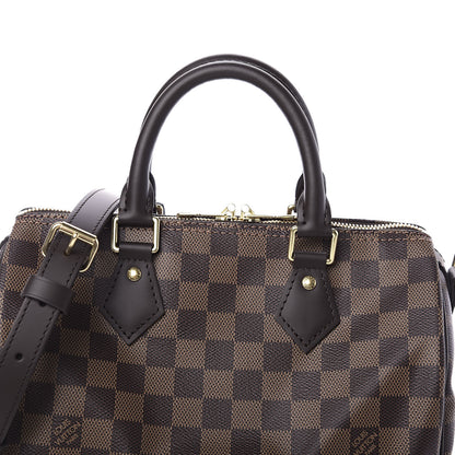Louis Vuitton Damier Ebene Speedy Bandouliere 25 8 of 8