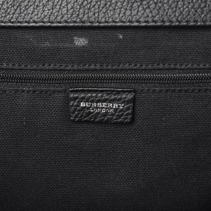 Burberry Tweed Frame Handbag Black 6 of 8