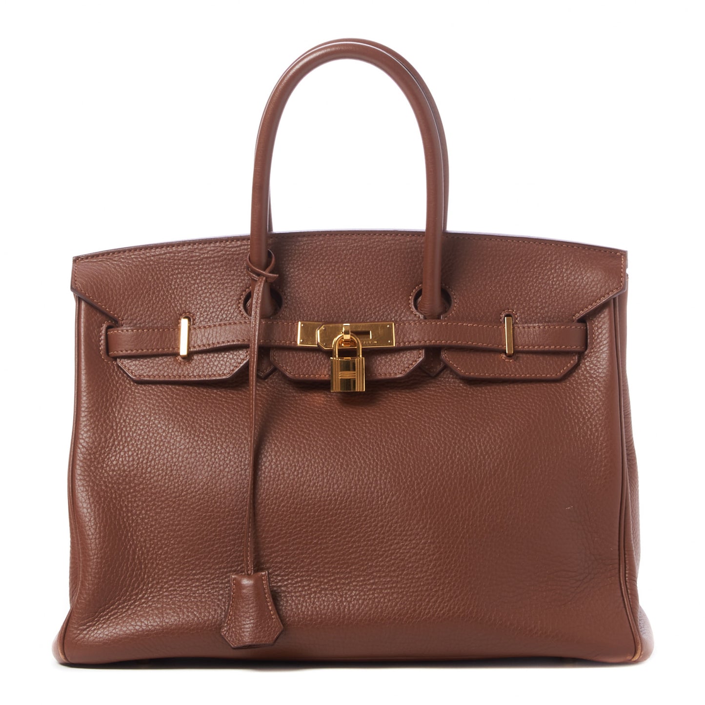 Taurillon Clemence Birkin 35 Marron D'Inde
