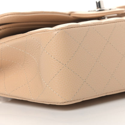 Chanel Caviar Quilted Small Double Flap Beige 5 of 9