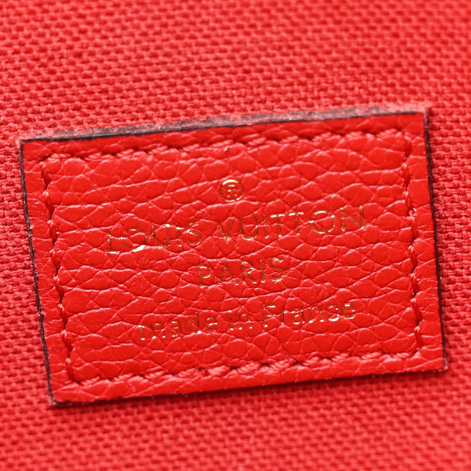 Louis Vuitton Empreinte Pochette Felicie Chain Wallet Cherry 9 of 14