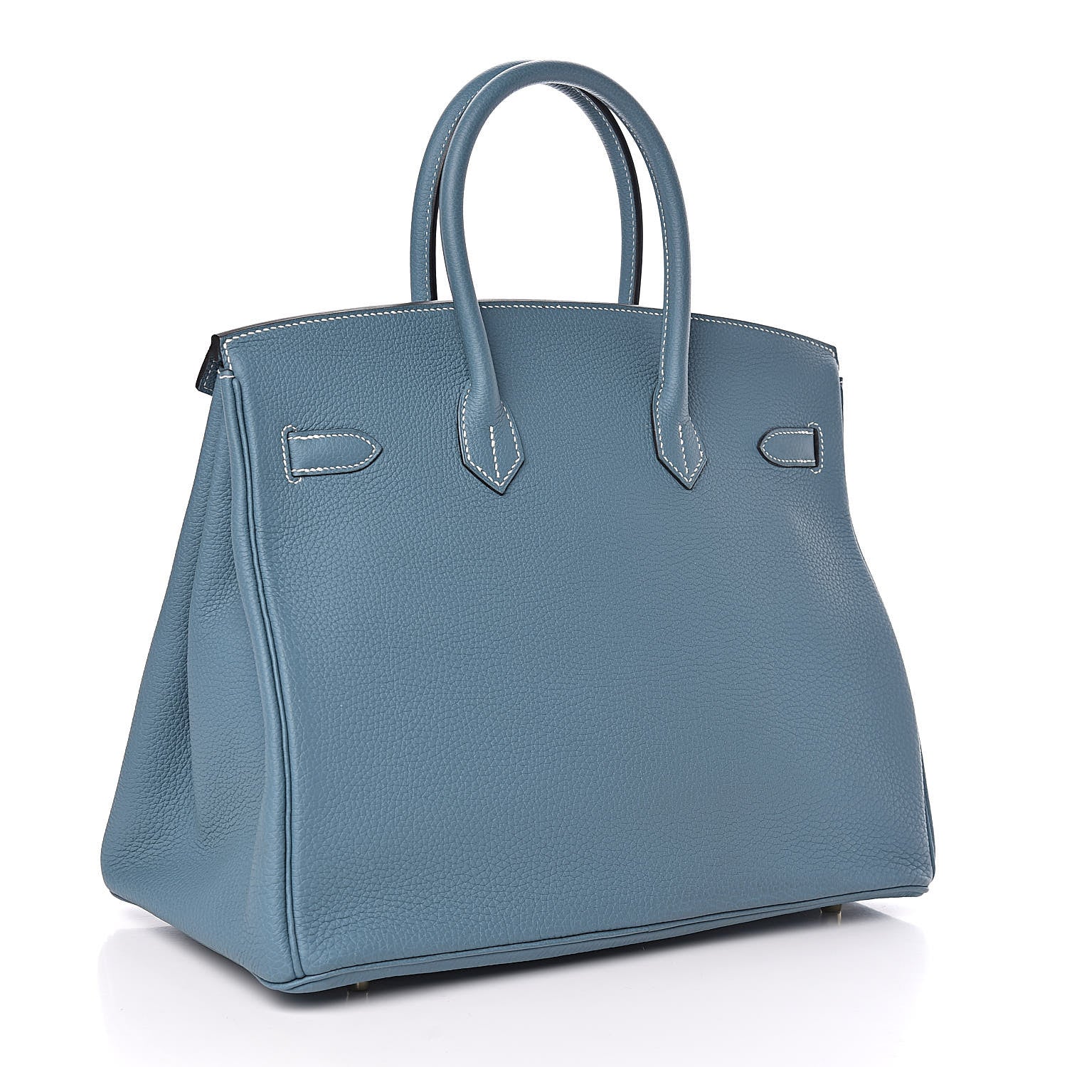 Hermes Togo Birkin 35 Blue Jean 3 of 11