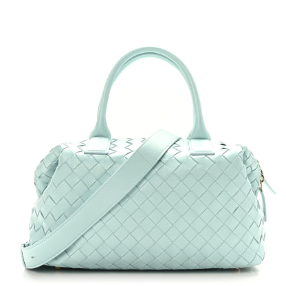 Bottega Veneta Nappa Intrecciato Bauletto Teal Washed 1 of 8
