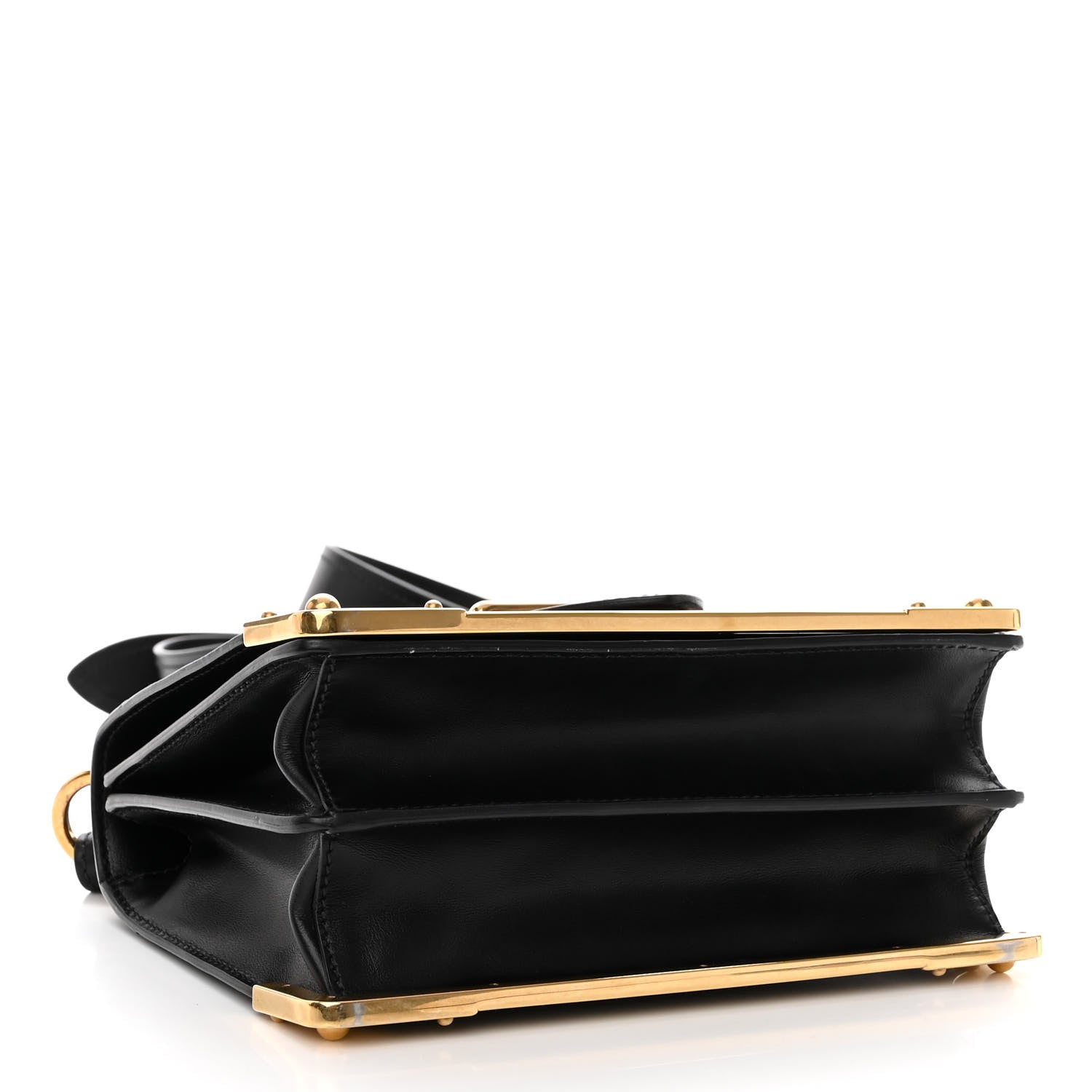 Prada City Calf Saffiano Cahier Bag Black 4 of 9