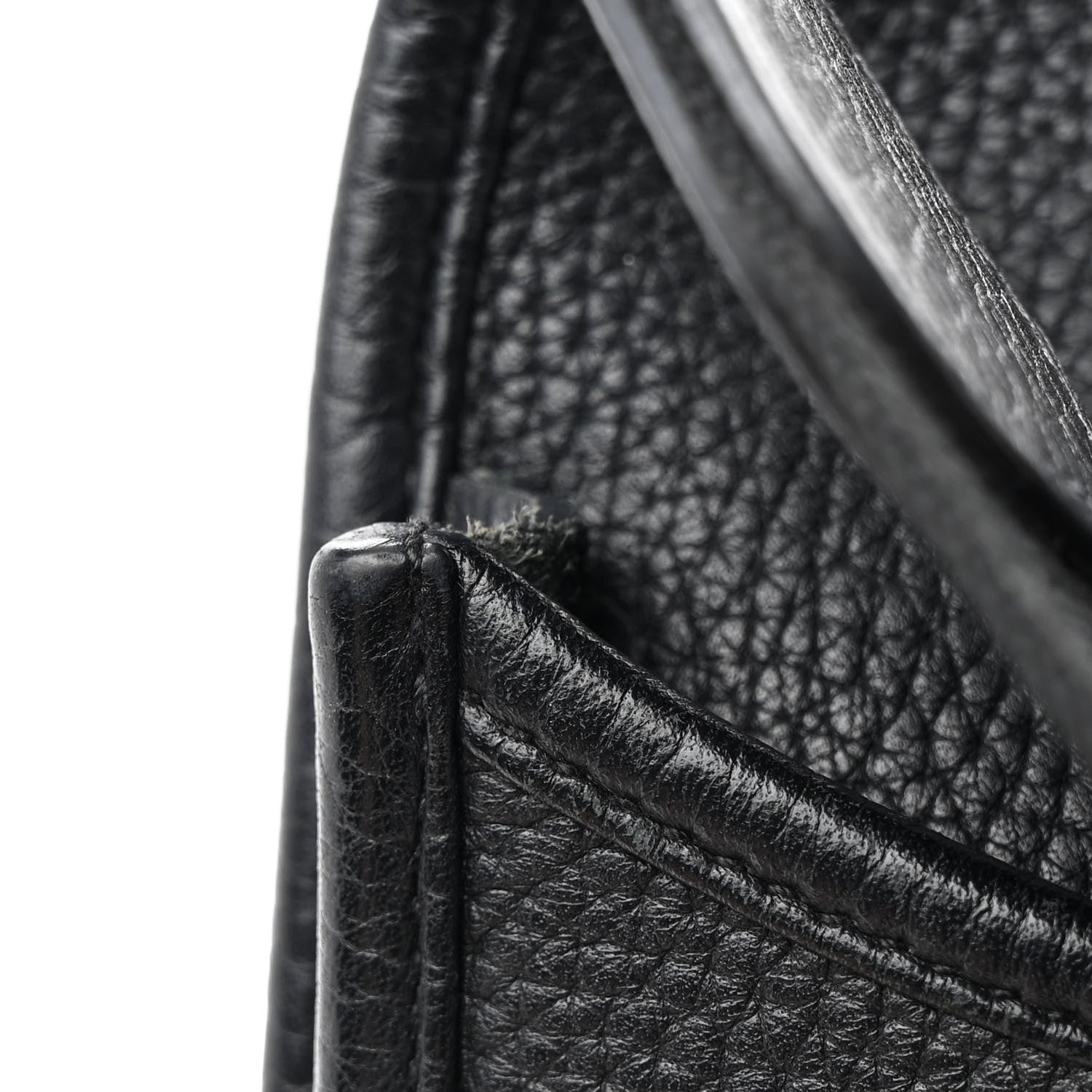 Hermes Taurillon Clemence Evelyne III PM Black 13 of 14