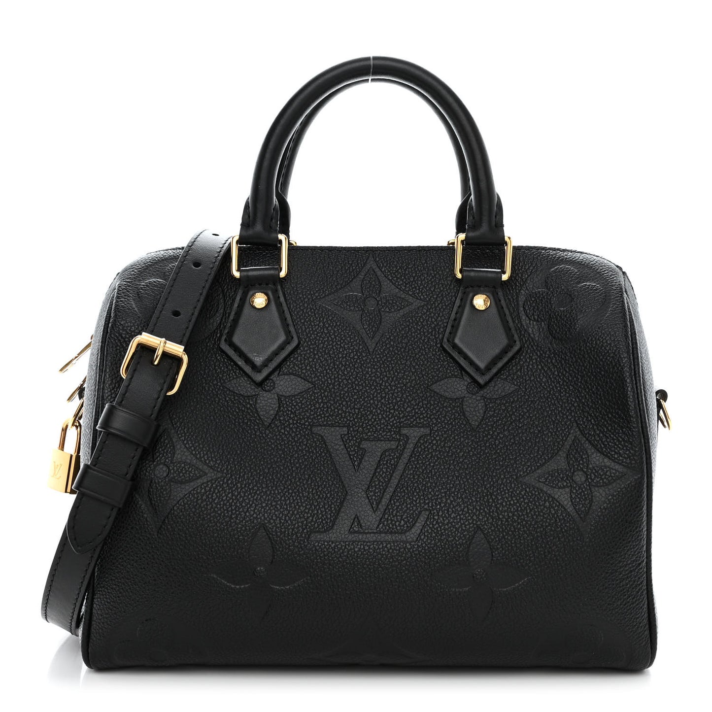 Empreinte Monogram Giant Speedy Bandouliere 25 Black