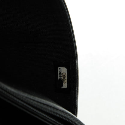 Chanel Lambskin Quilted Coco Boy Wallet On Chain WOC Black 8 of 8