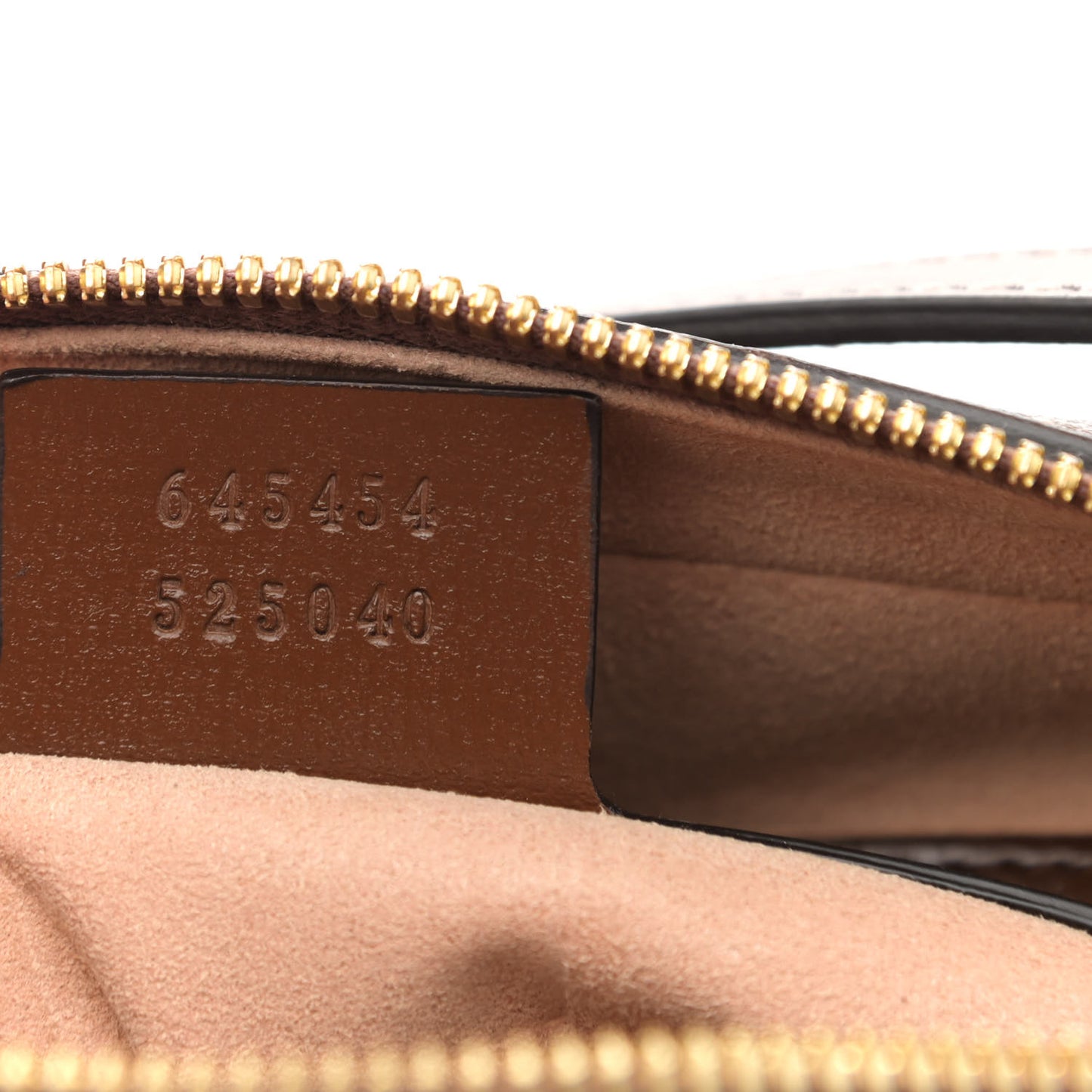 GG Supreme Monogram Small Horsebit 1955 Shoulder Bag Beige Brown Sugar
