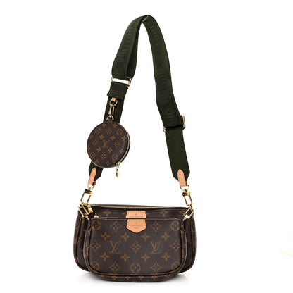 Louis Vuitton Monogram My LV World Tour Multi Pochette Accessories Kaki 1 of 11