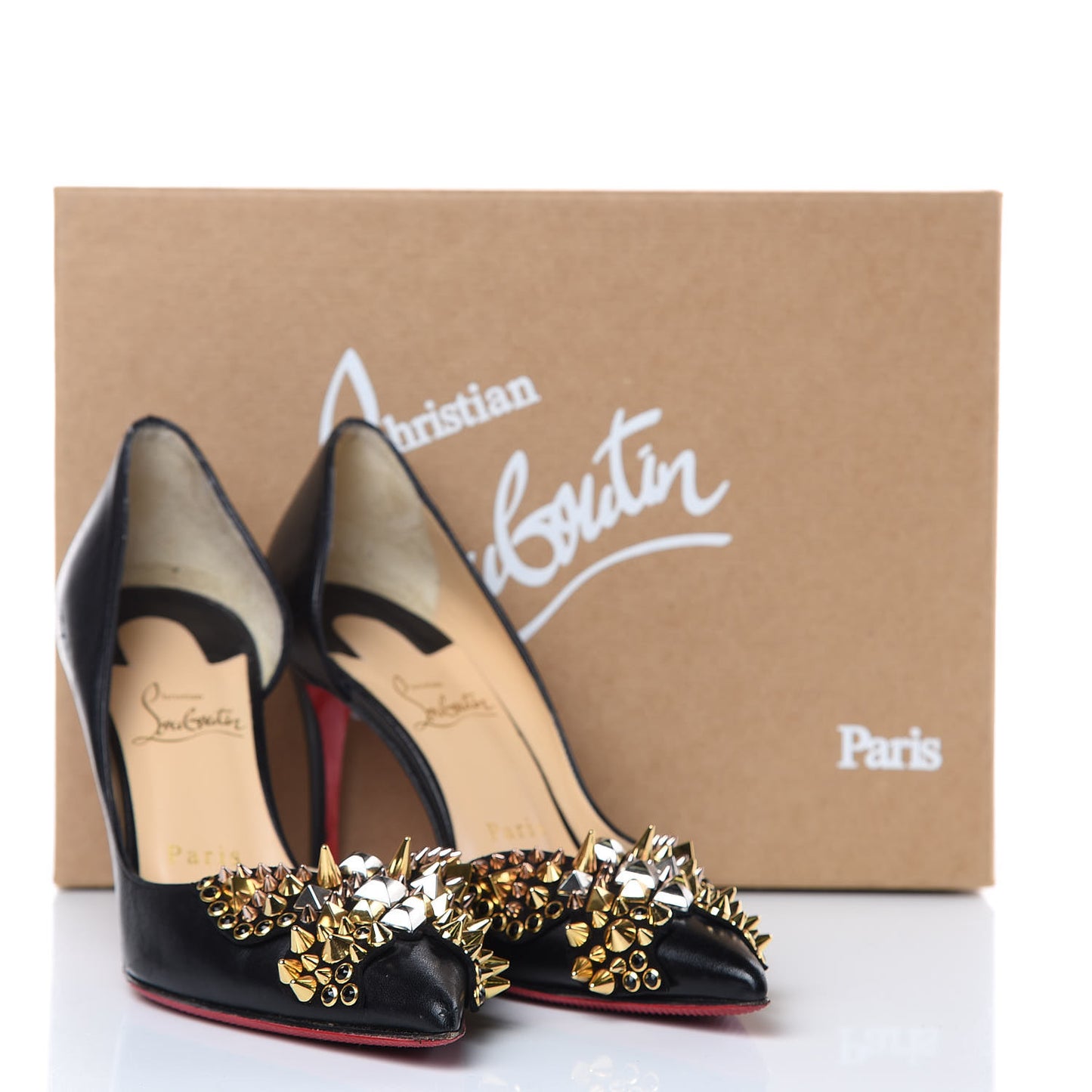Nappa Farfaclou Spike 85 Pumps 37 Black