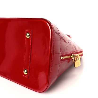 Louis Vuitton Vernis Alma GM Pomme D'Amour 8 of 9