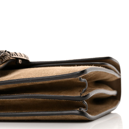 Gucci Suede Small Dionysus Shoulder Bag Taupe 10 of 10
