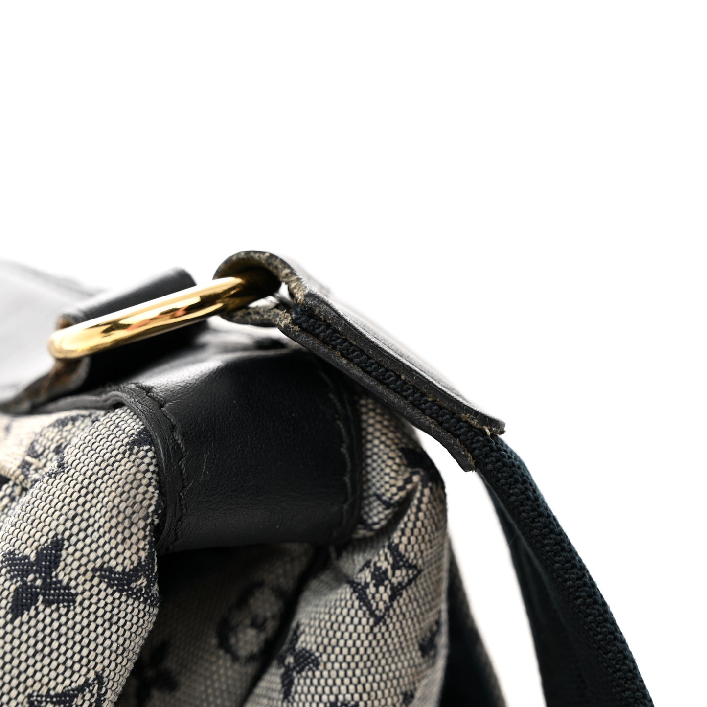 LOUIS VUITTON Mini Lin Sac a Langer Diaper Bag Blue