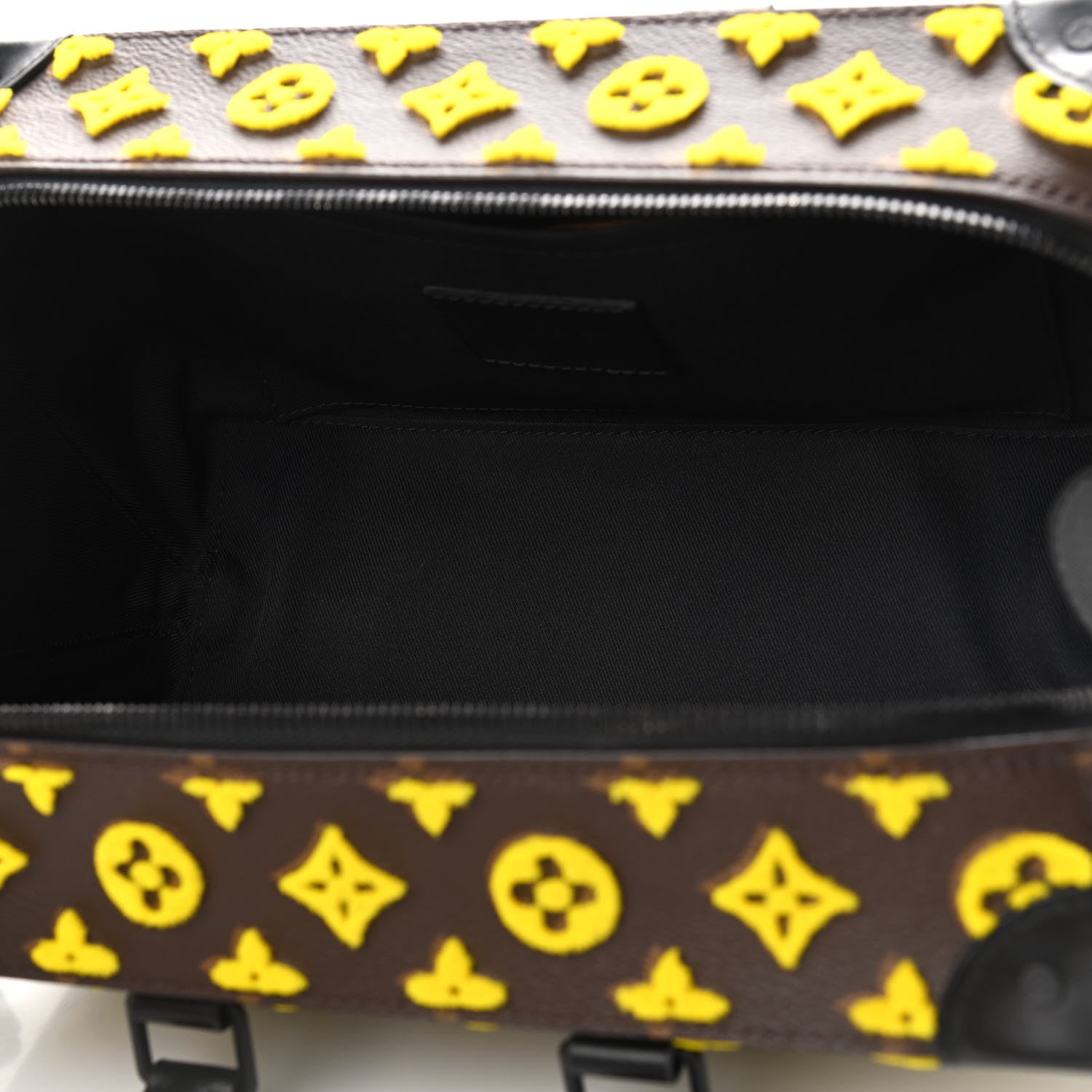Louis Vuitton Monogram Tuffetage Speedy Trunk Jaune 5 of 9