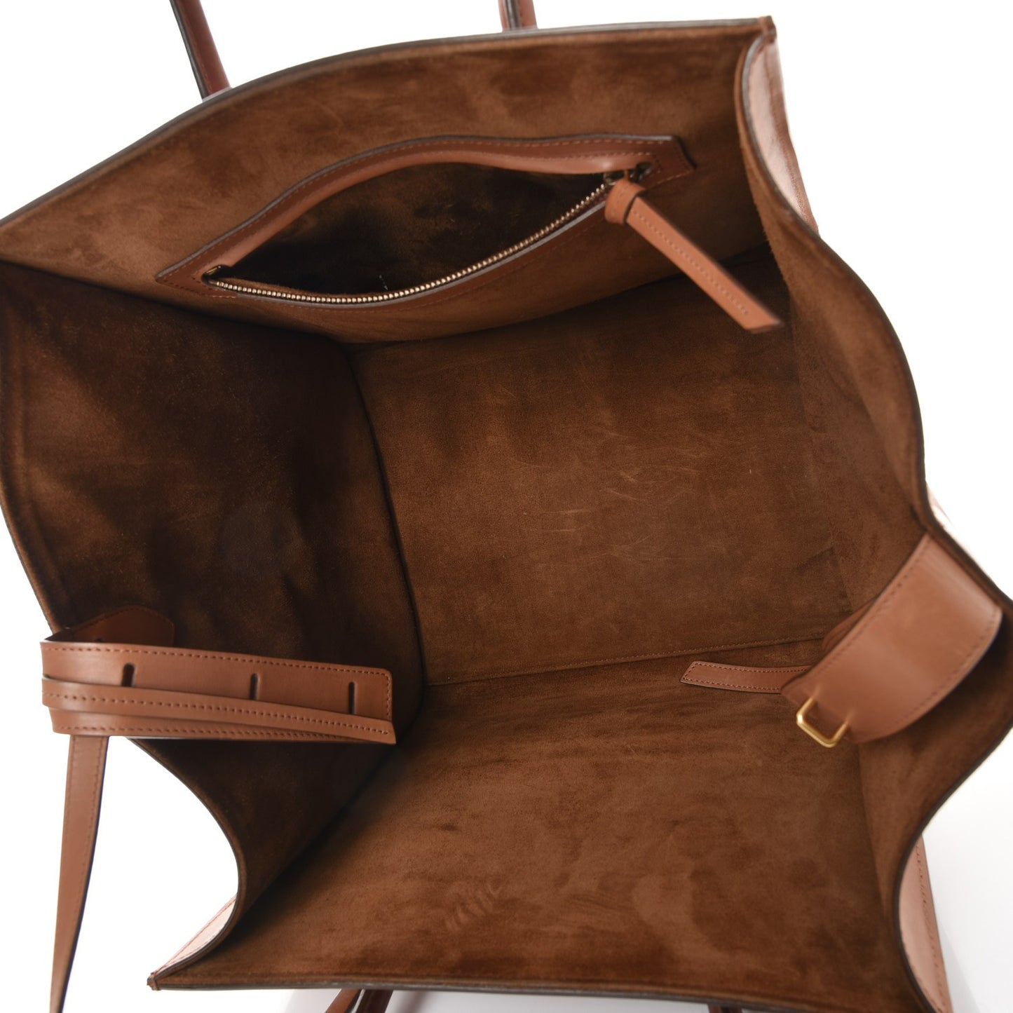Natural Calfskin Medium Phantom Luggage Tan