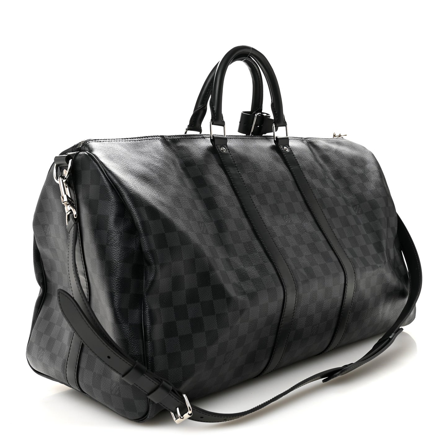 Damier Graphite Keepall Bandouliere 55