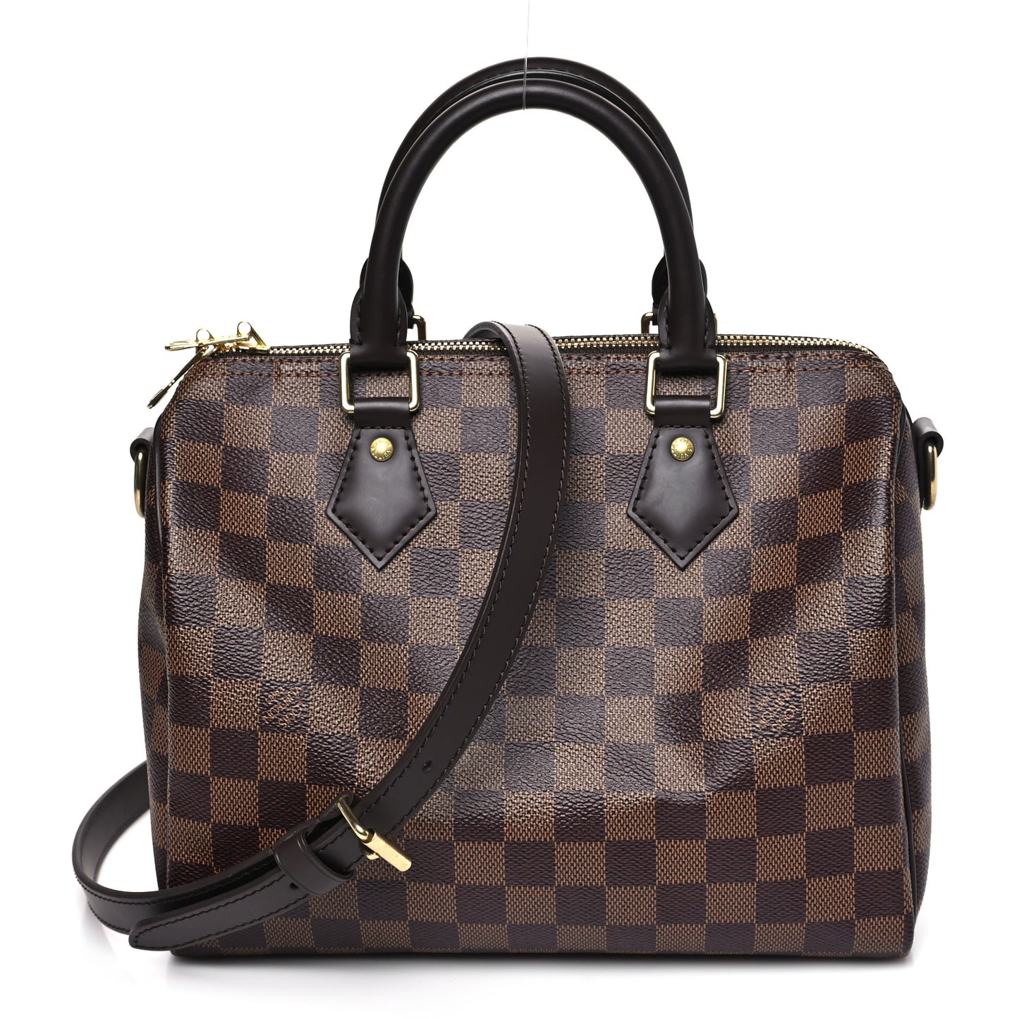 Damier Ebene Speedy Bandouliere 25