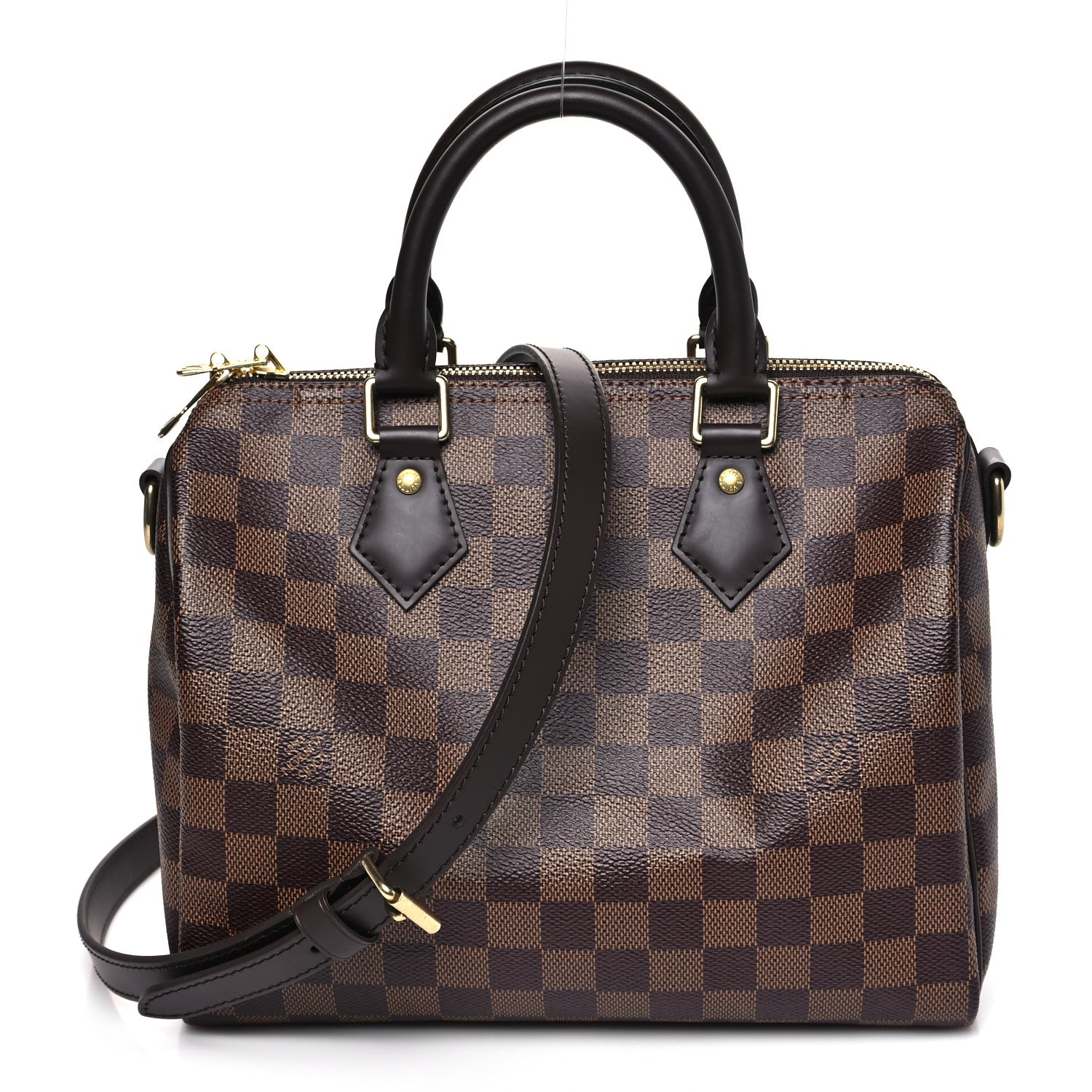 Louis Vuitton Damier Ebene Speedy Bandouliere 25 1 of 11