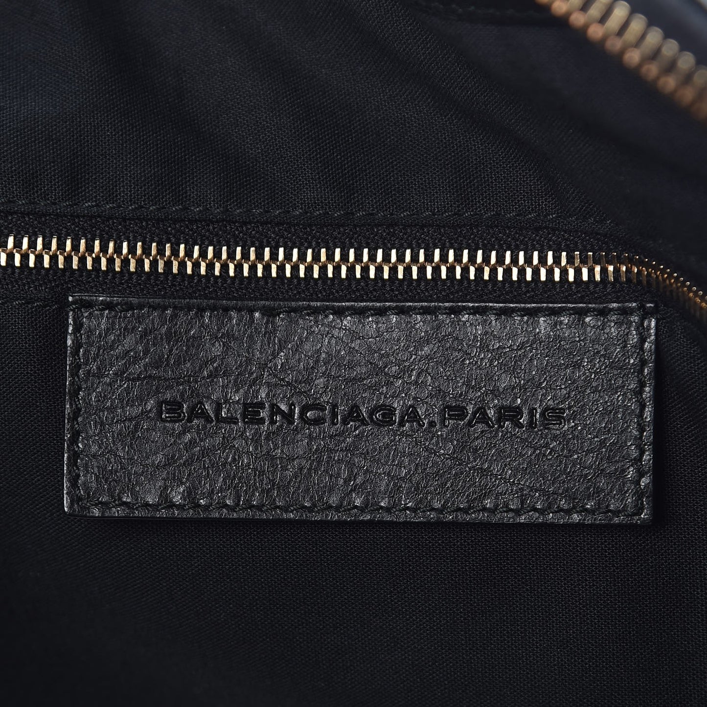 Agneau Giant 12 Rose Gold Hardware Work Black